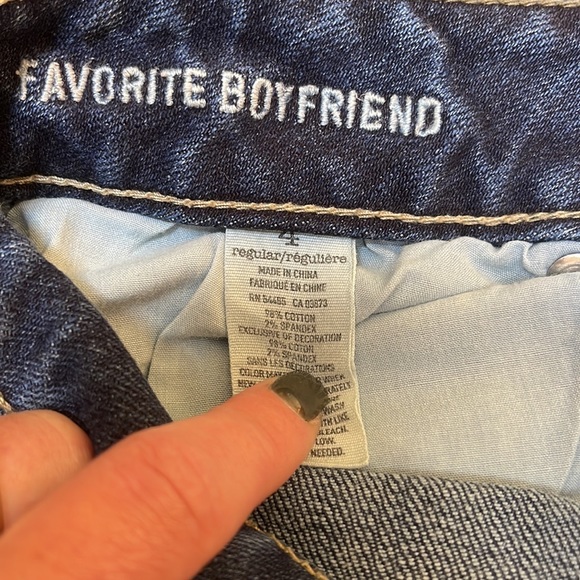 AEO Favorite Boyfriend Jeans - Picture 2 of 5